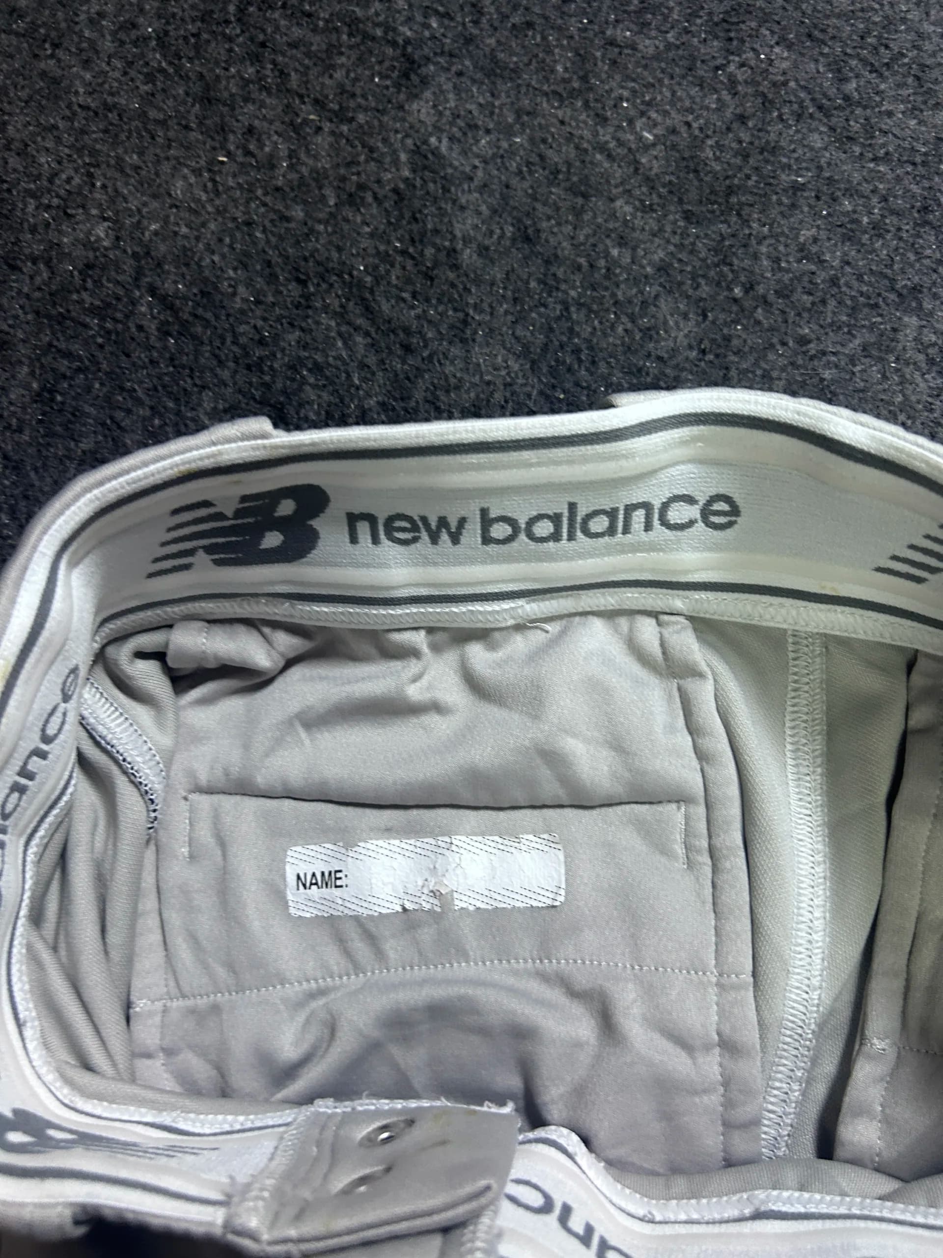 New Balance thrift shorts India back view