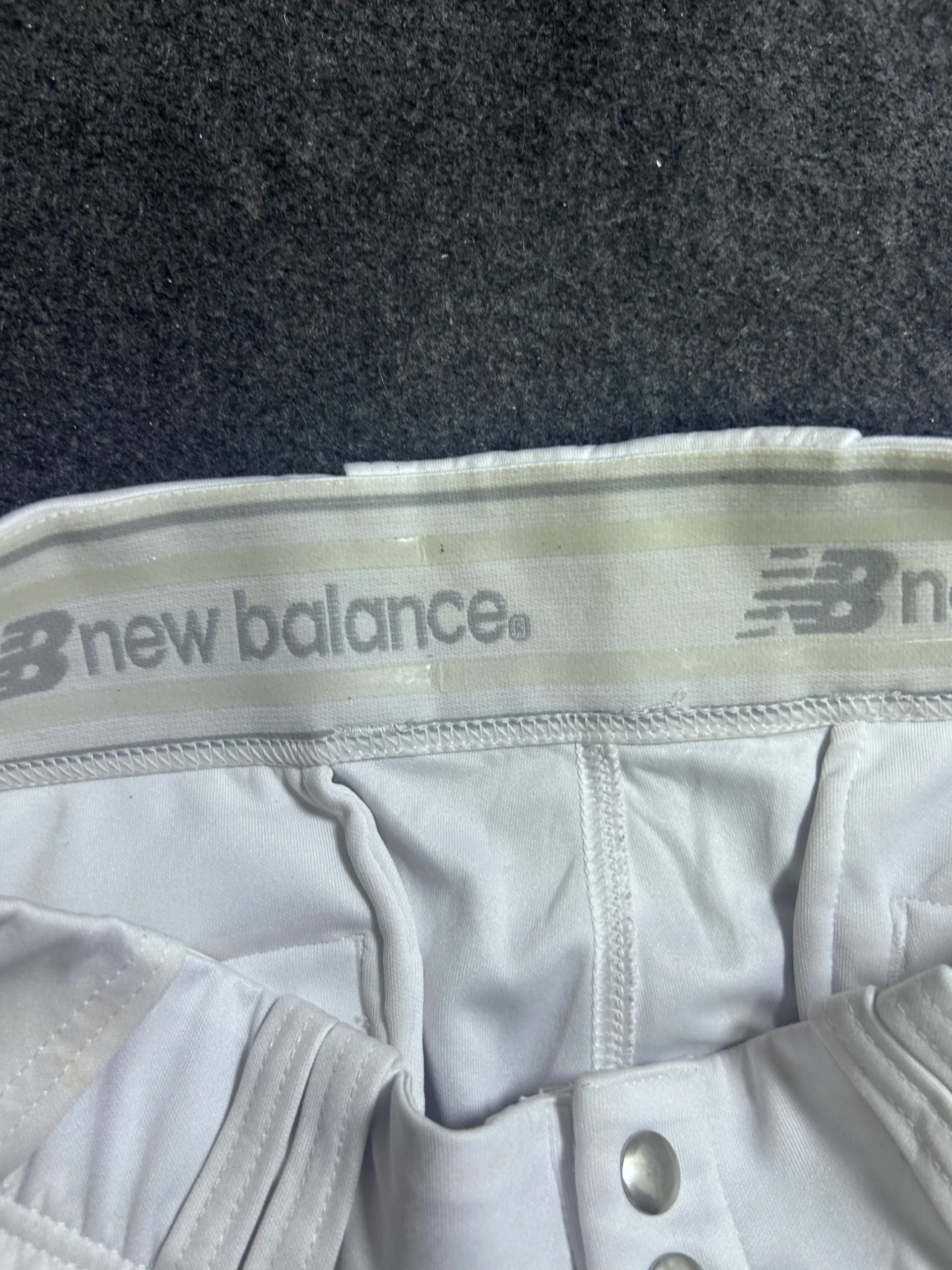 New Balance thrift shorts India detail view