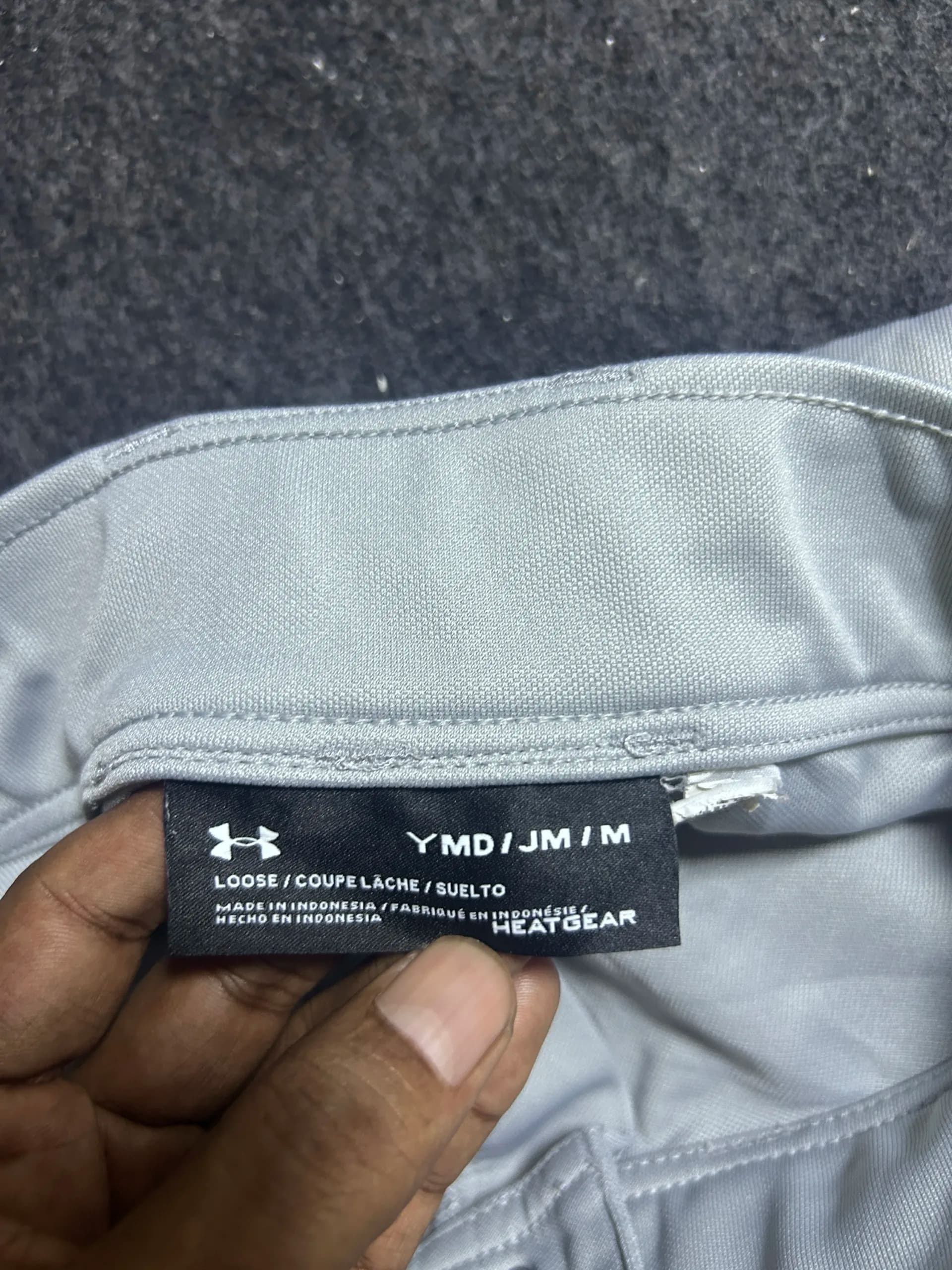 Under Armour HeatGear thrift shorts India detail view
