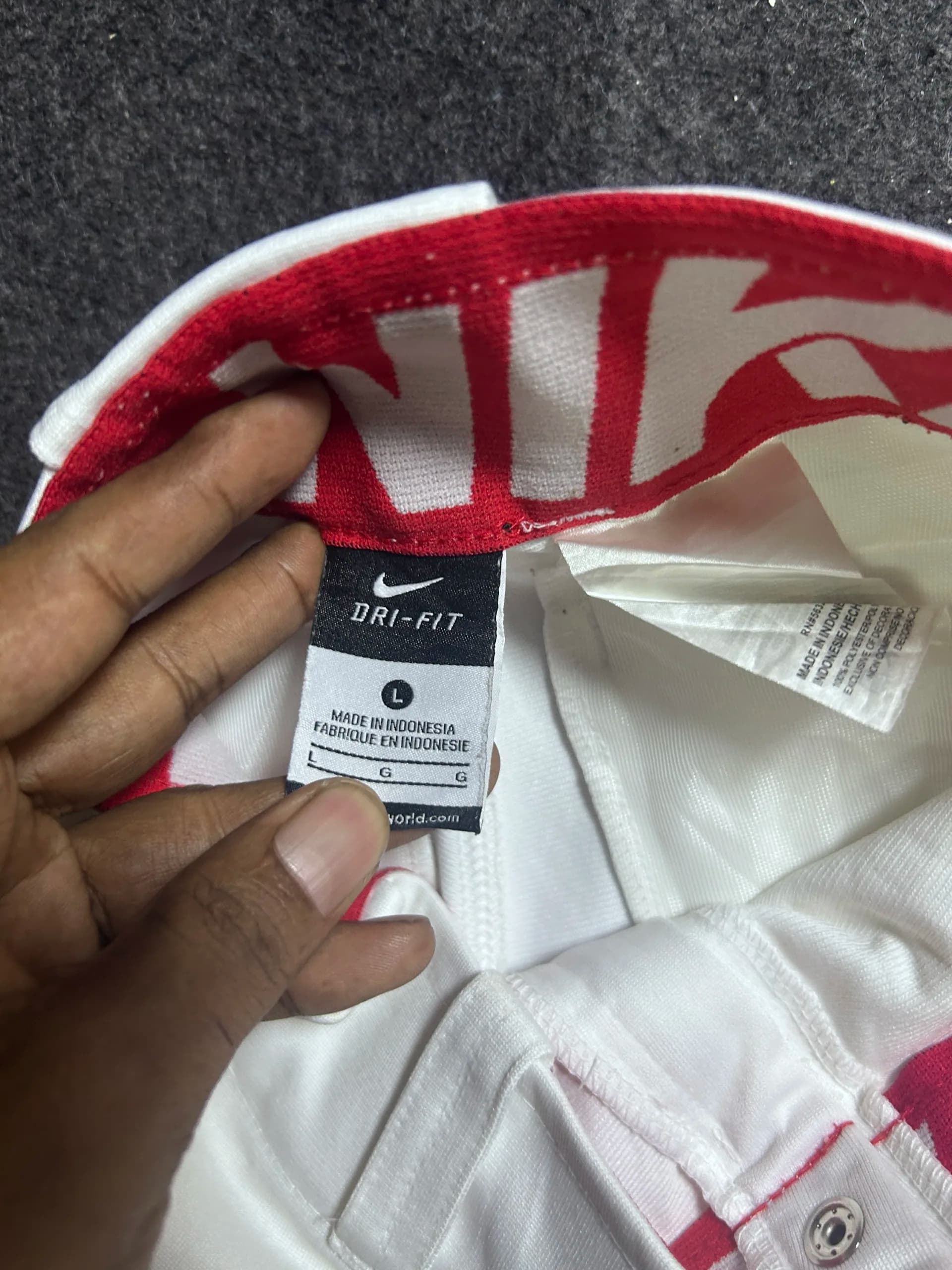 Nike Dri-FIT thrift shorts India detail view