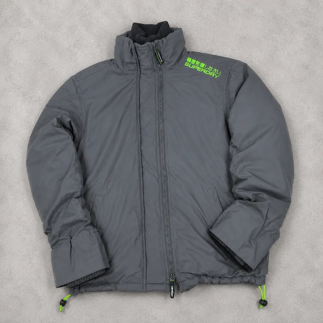 Superdry thrift waterproof jacket India back view