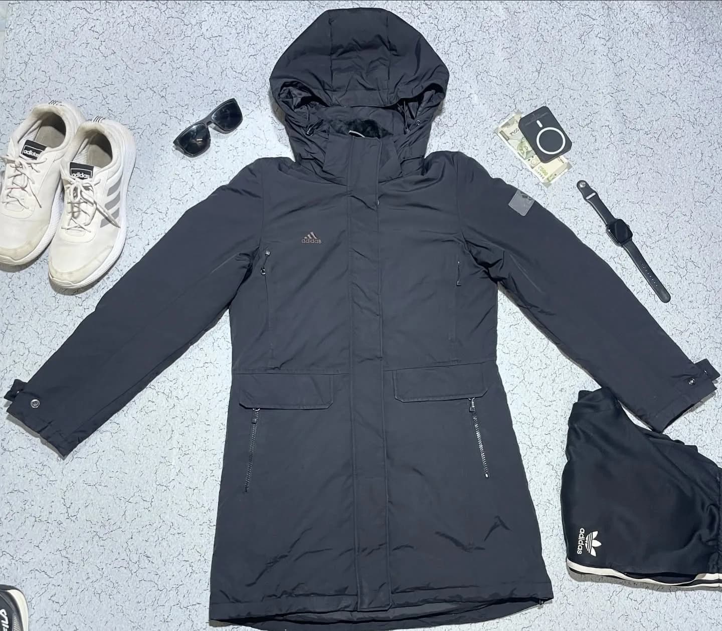Adidas thrift parka jacket India