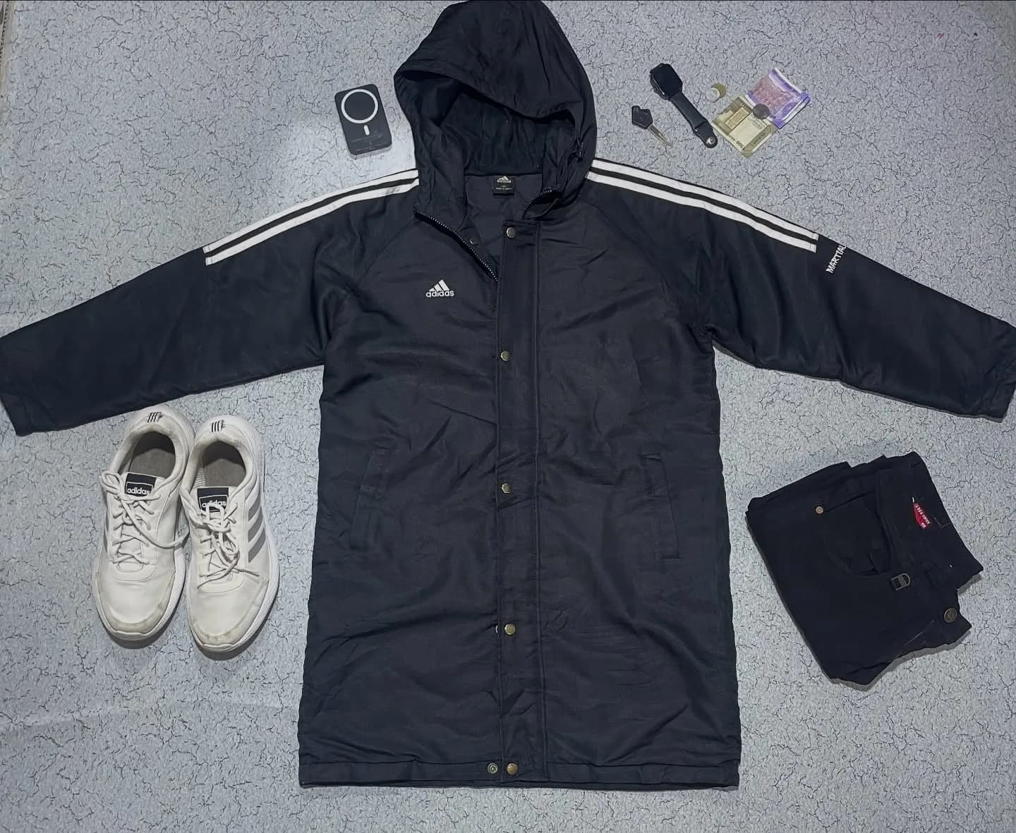 Adidas thrift parka jacket India