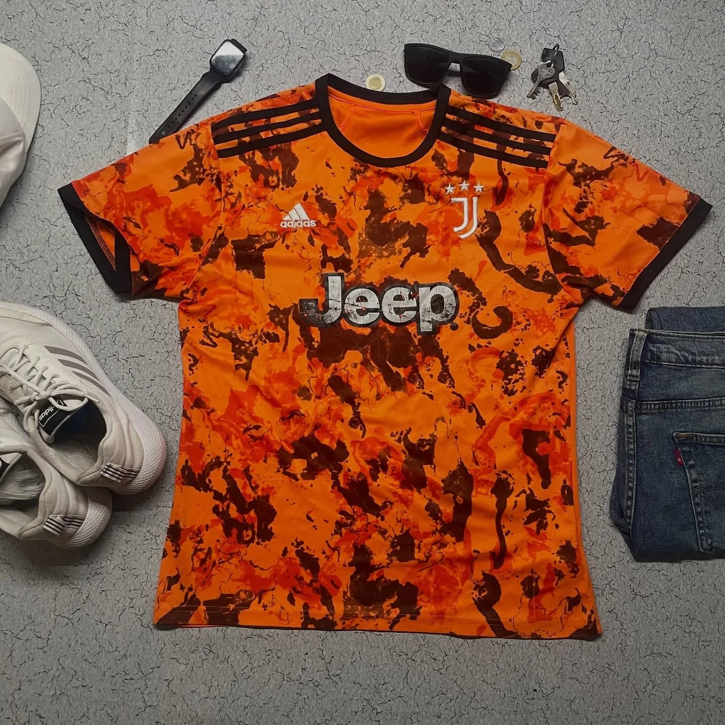 Adidas thrift jersey India