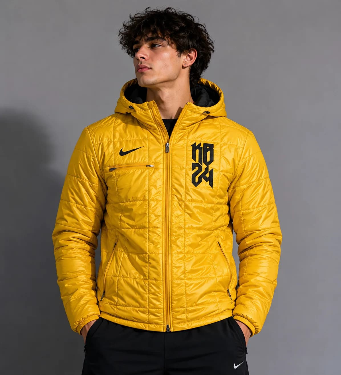 Nike thrift puffer jacket India
