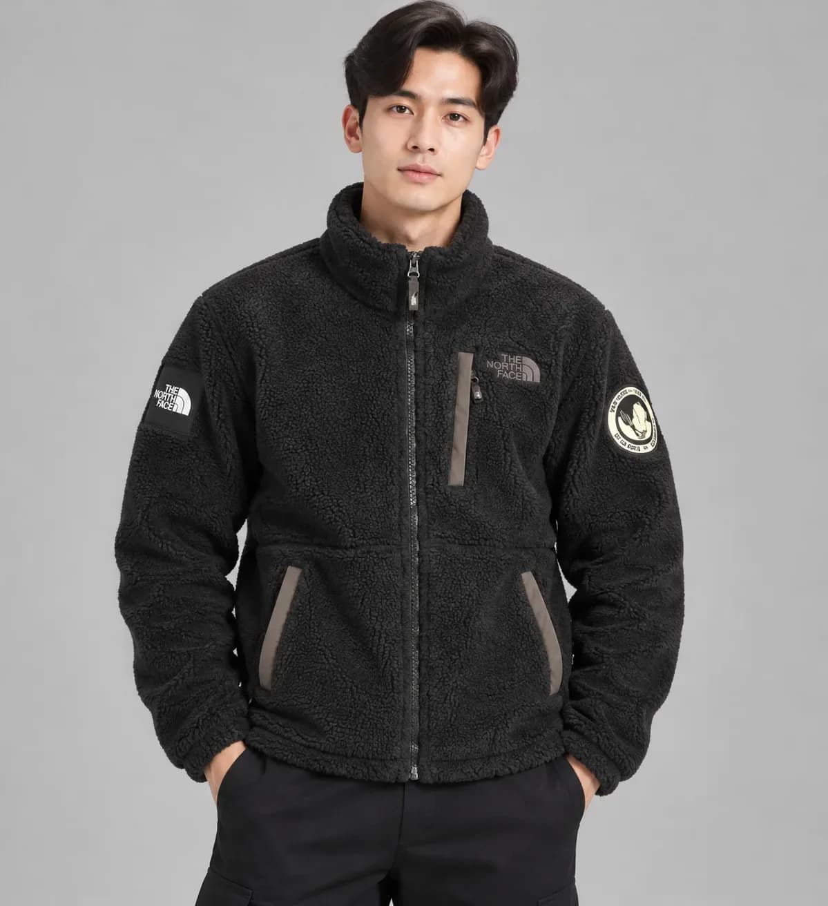 The North Face Black Series High Neck Fleece Jacket | Yosemite Coordinates | S