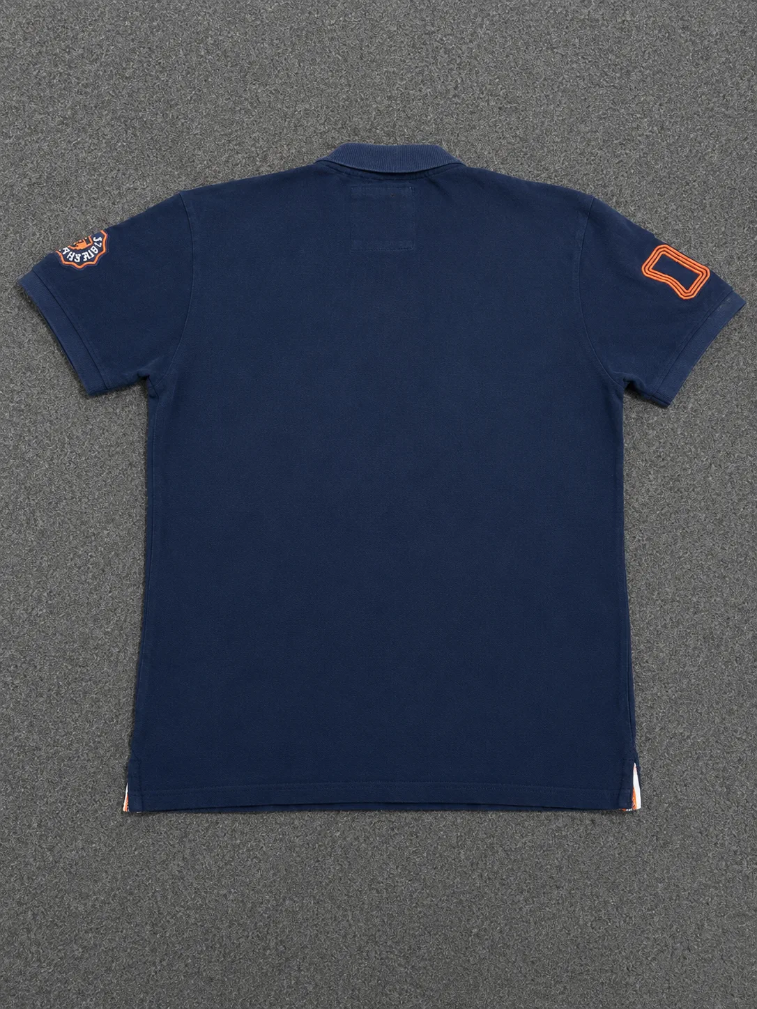 Superdry Navy Blue Polo T-Shirt | L