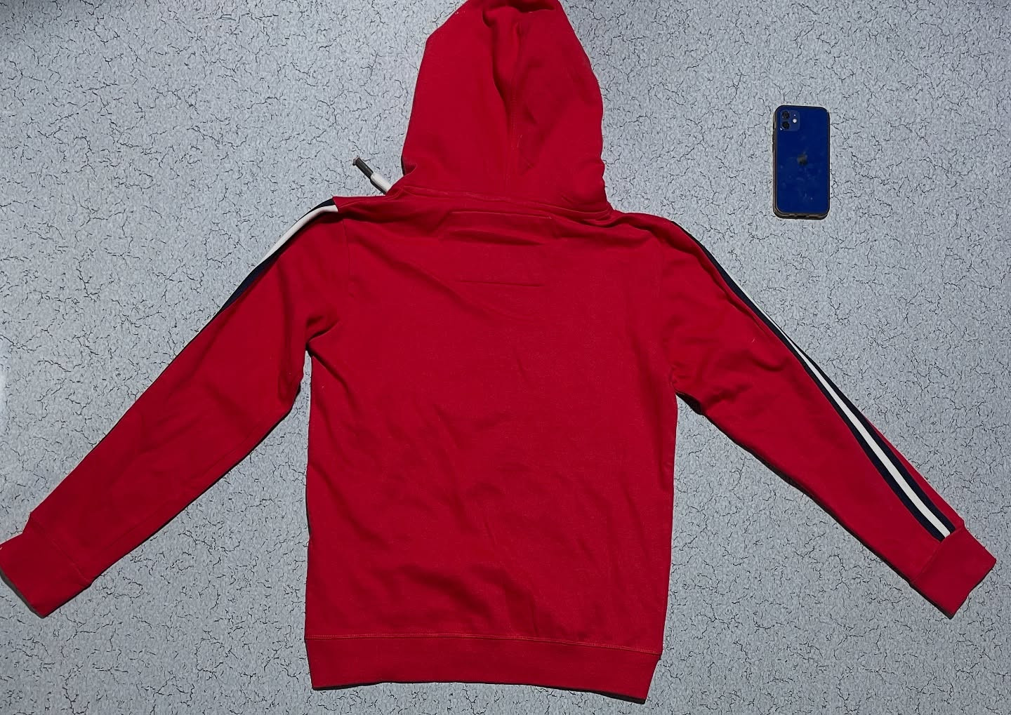 Superdry Hoodie Jacket Red Size L