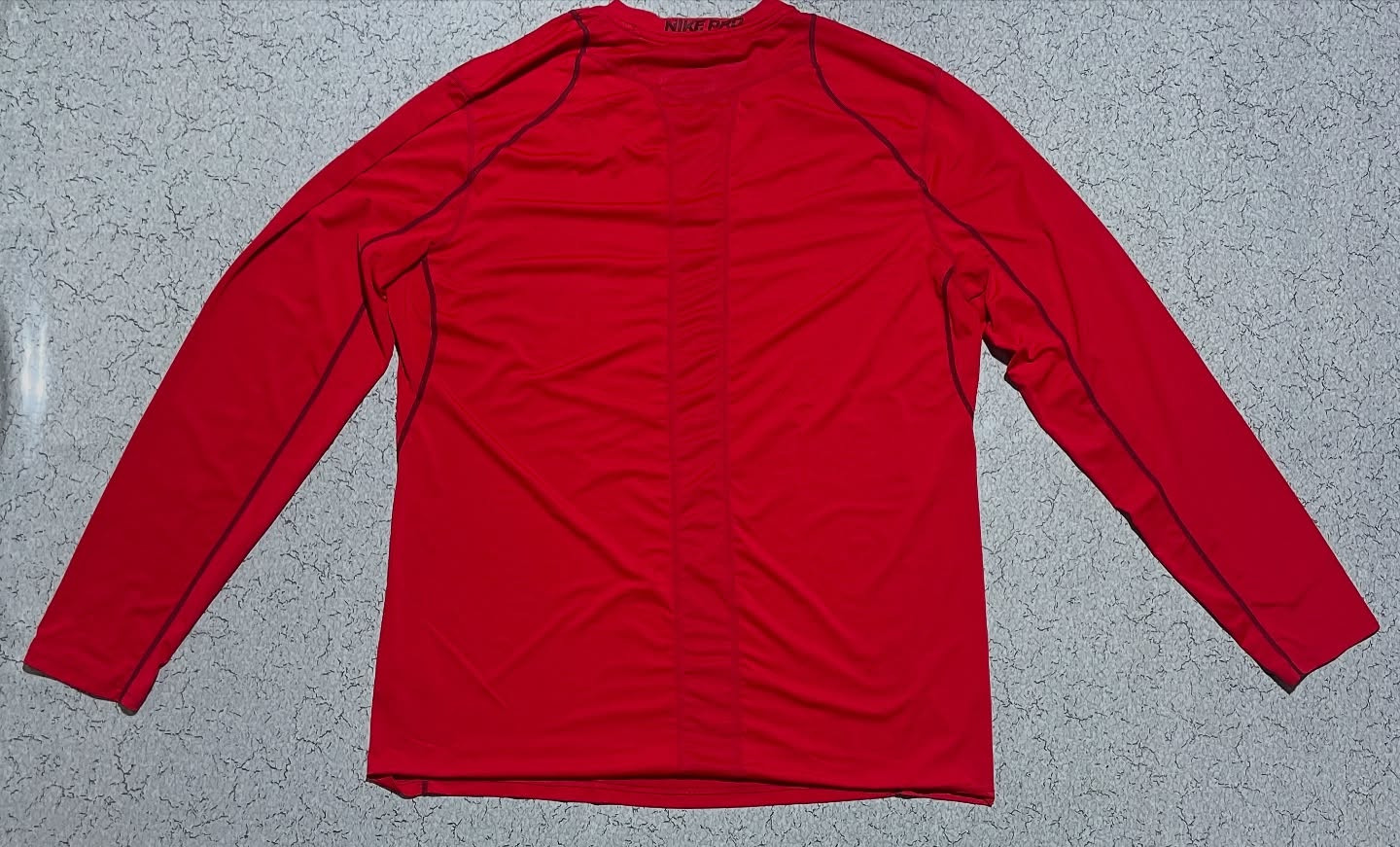 Nike Pro Combat Tshirt Body Fitted Red Xl