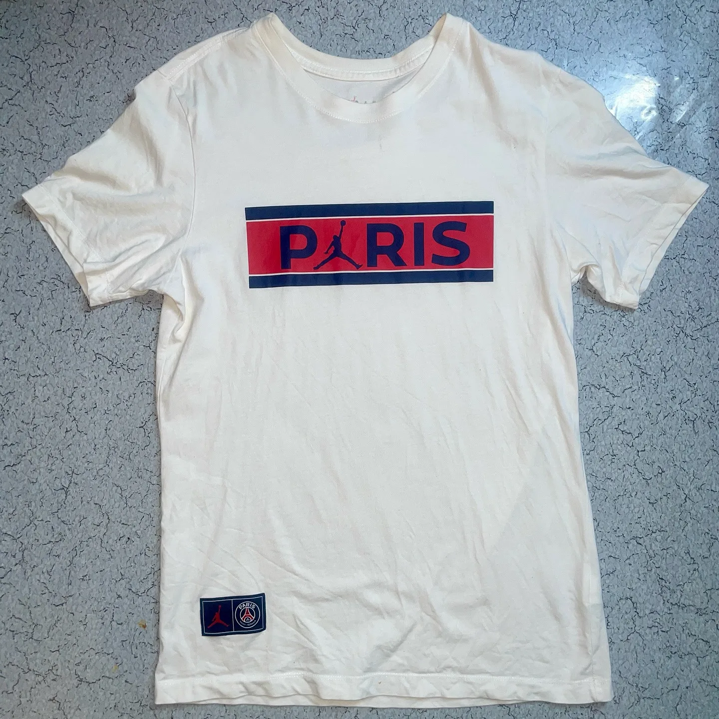 Jordan Paris Cotton Tshirt White M