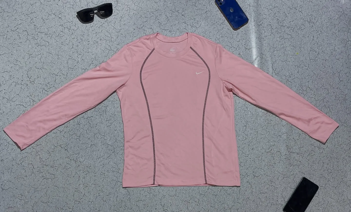 Nike Women Full Sleeve T-shirt Size S