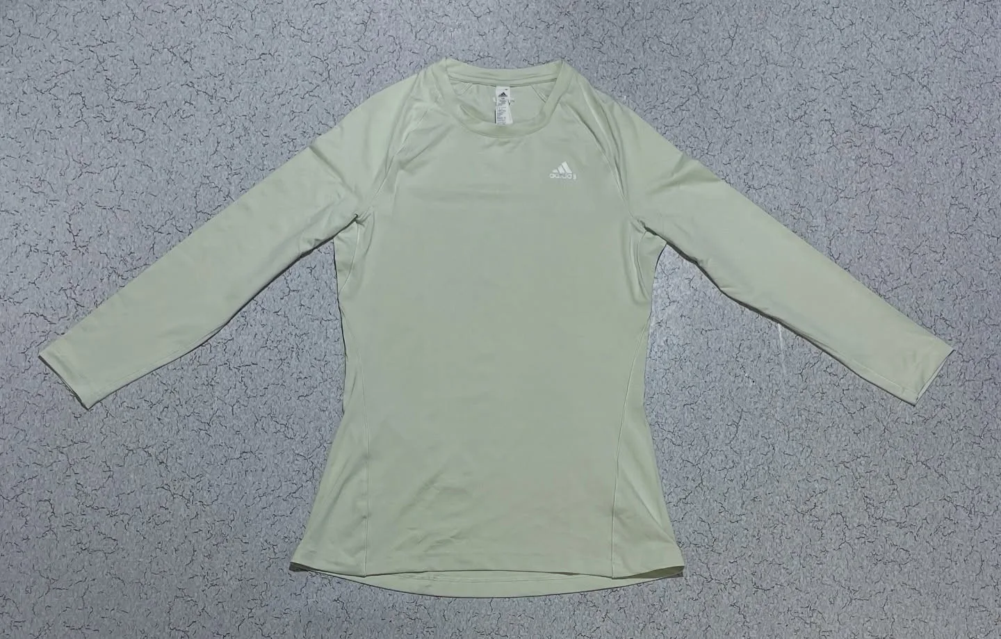 Adidas Women Compression Tshirt M Light Green