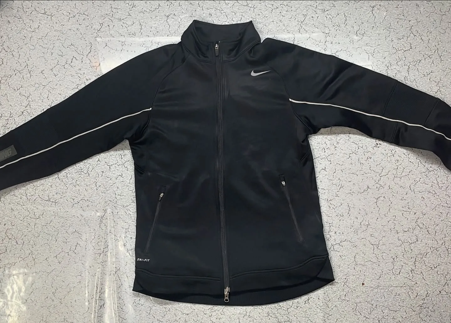 Nike Dri Fit Track Jacket Black