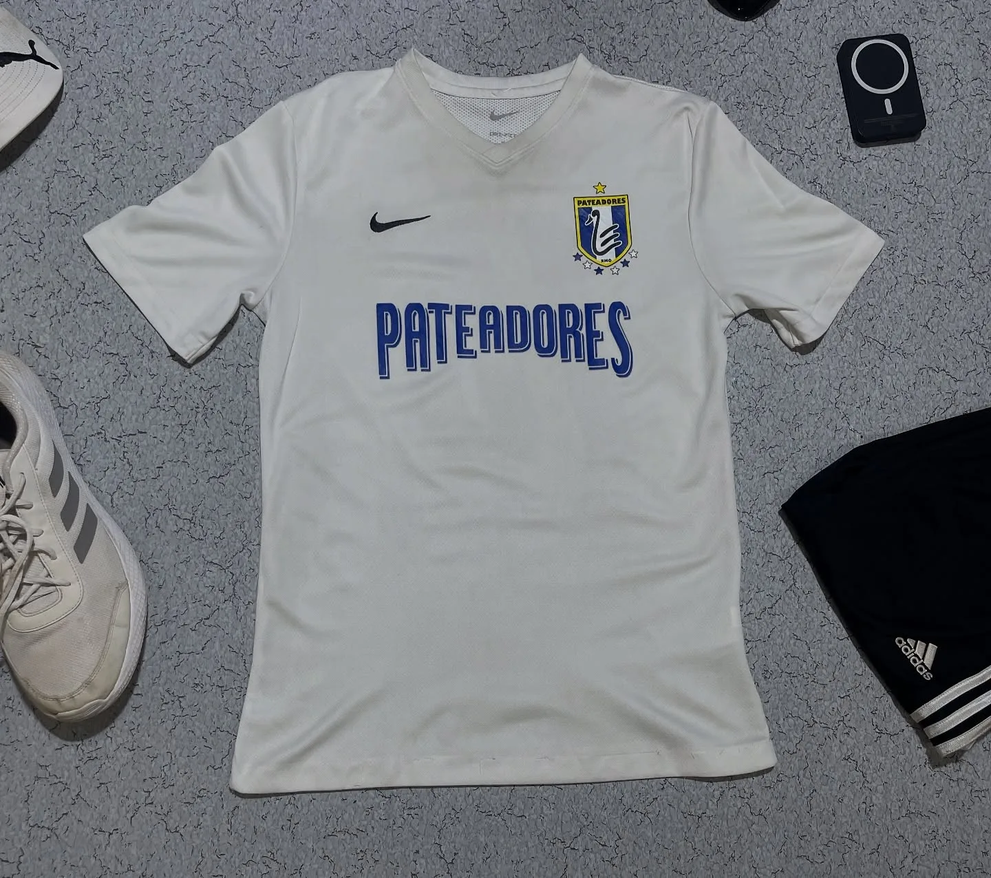 Nike Soccer.com Jersey White Size S