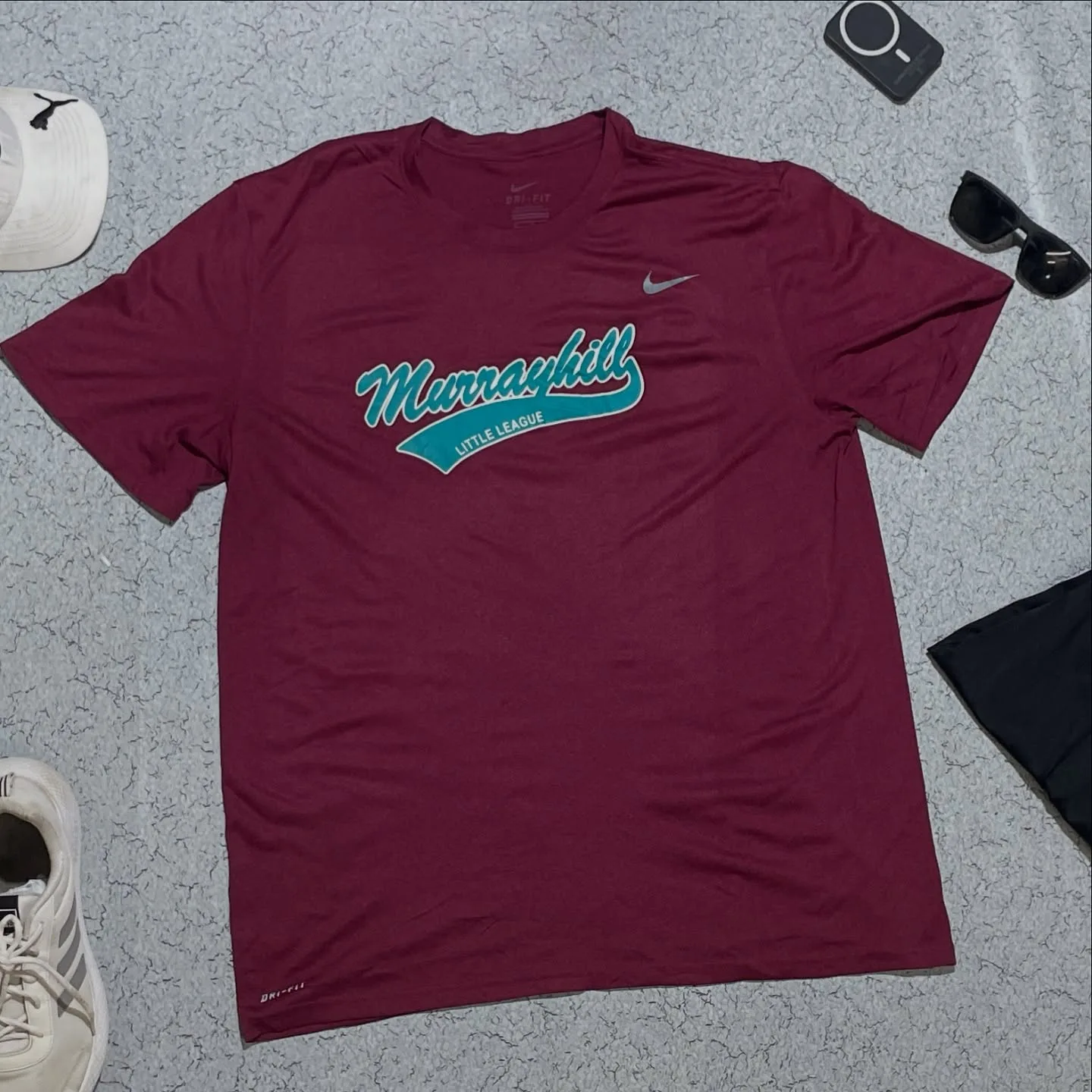 Nike Dri Fit Tshirt Brown Size Xl