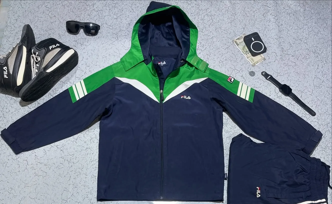 Fila Hoodie Jacket Size M Buy Combo Shoe And Track Pant