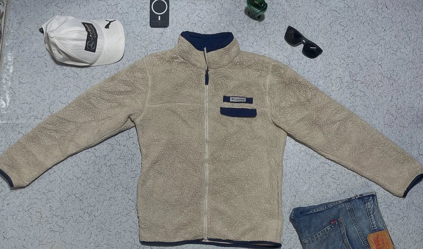 Columbia Pitt Sherpa Fleece Size M