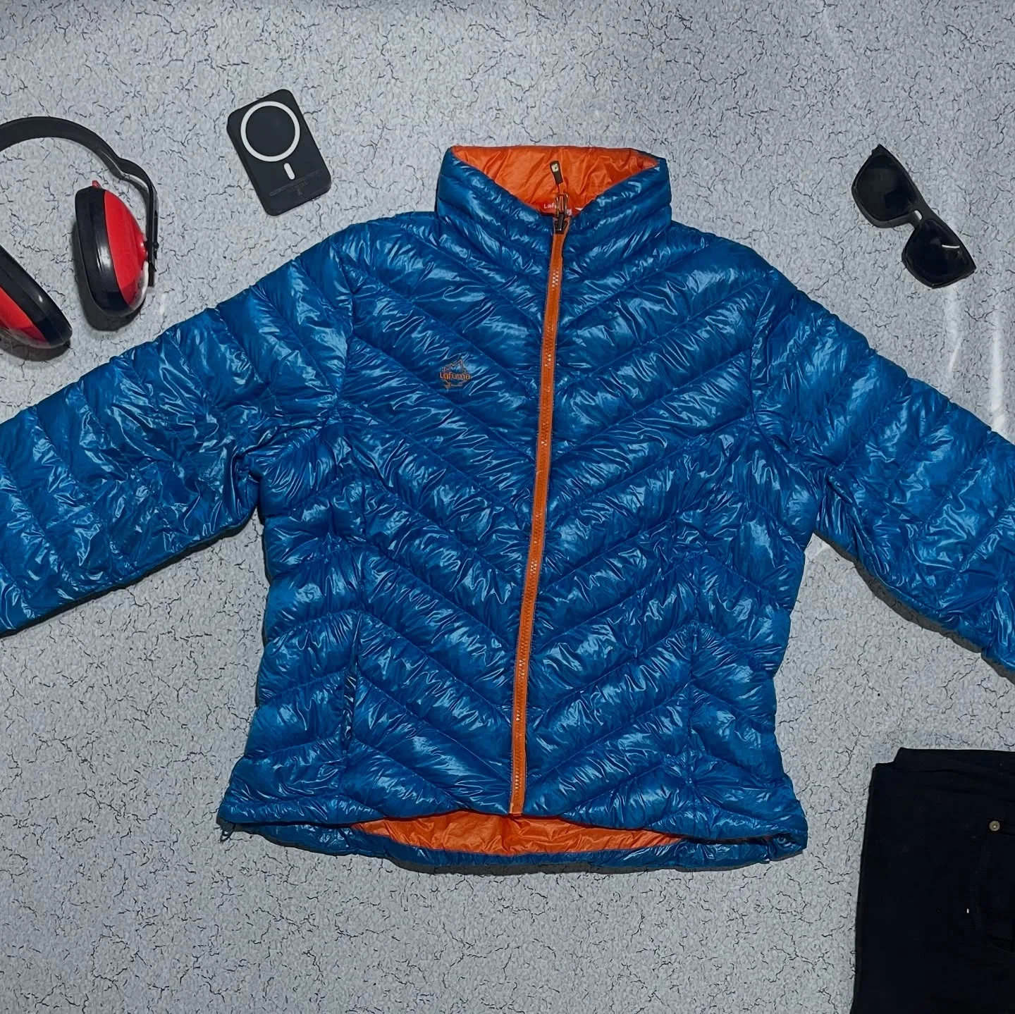Lafuma Puffer Jacket Size M Blue