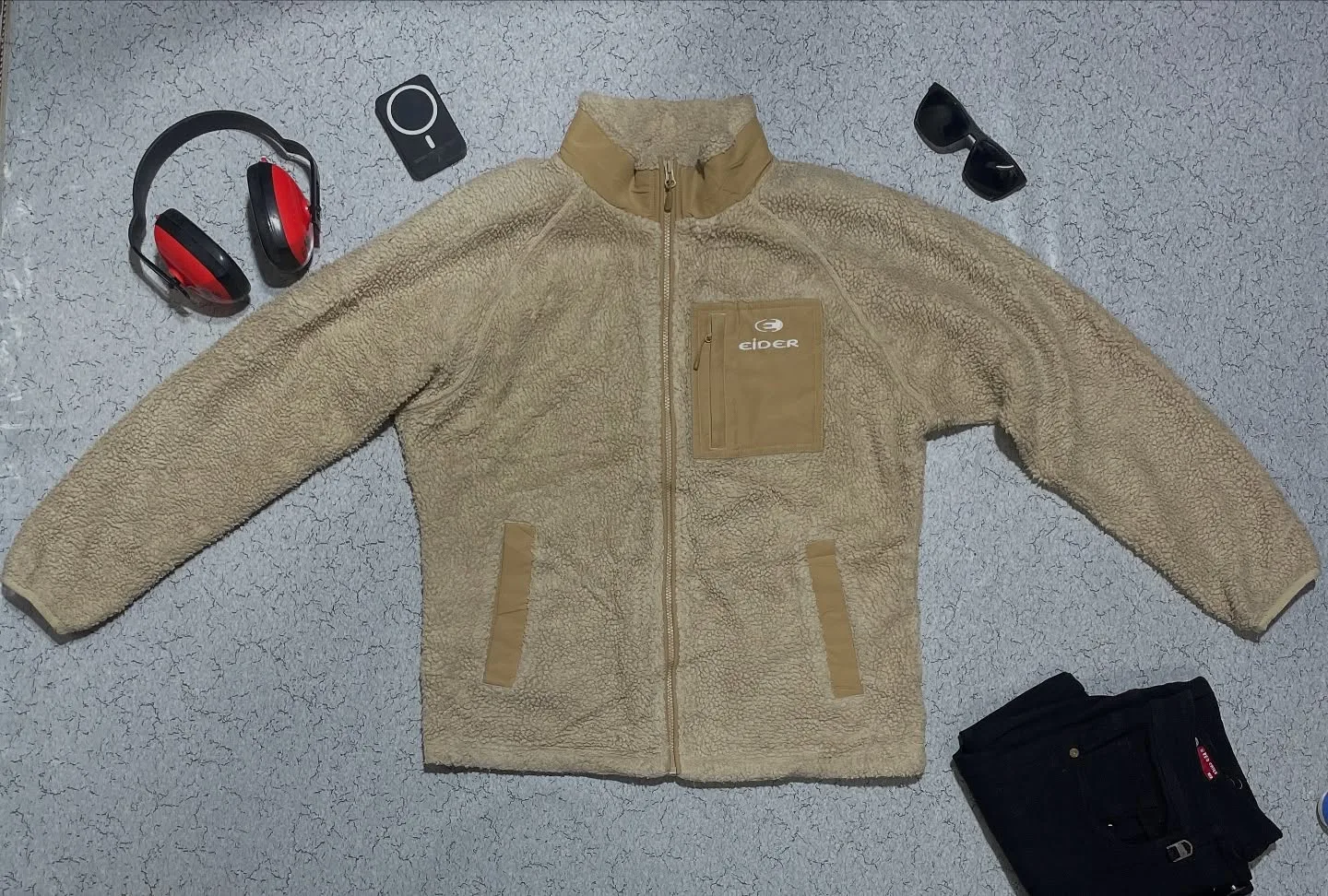 EIDER WINTER FLEECE JACKET SIZE L