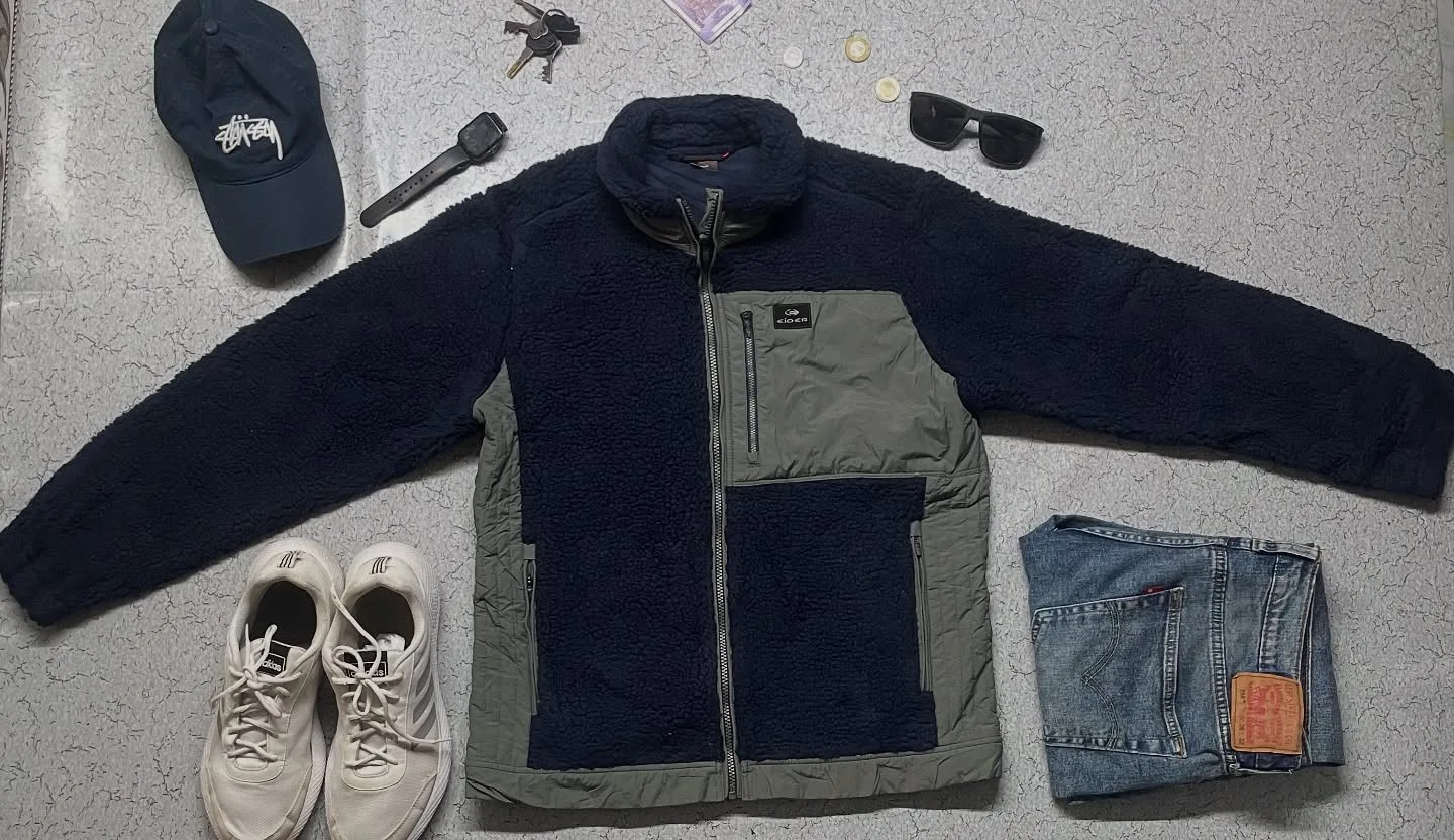 Eider Fleece Jacket Blue Size L