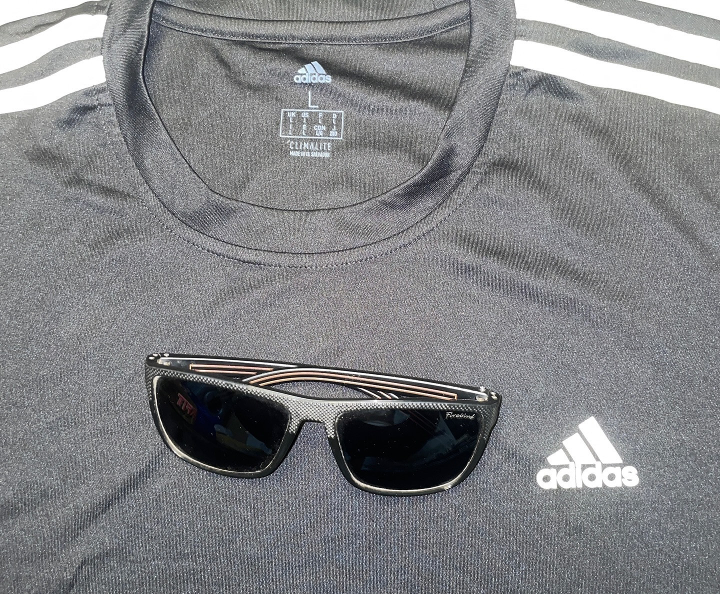 Adidas Climelite Hafl Sleeve Tshirt Black-L