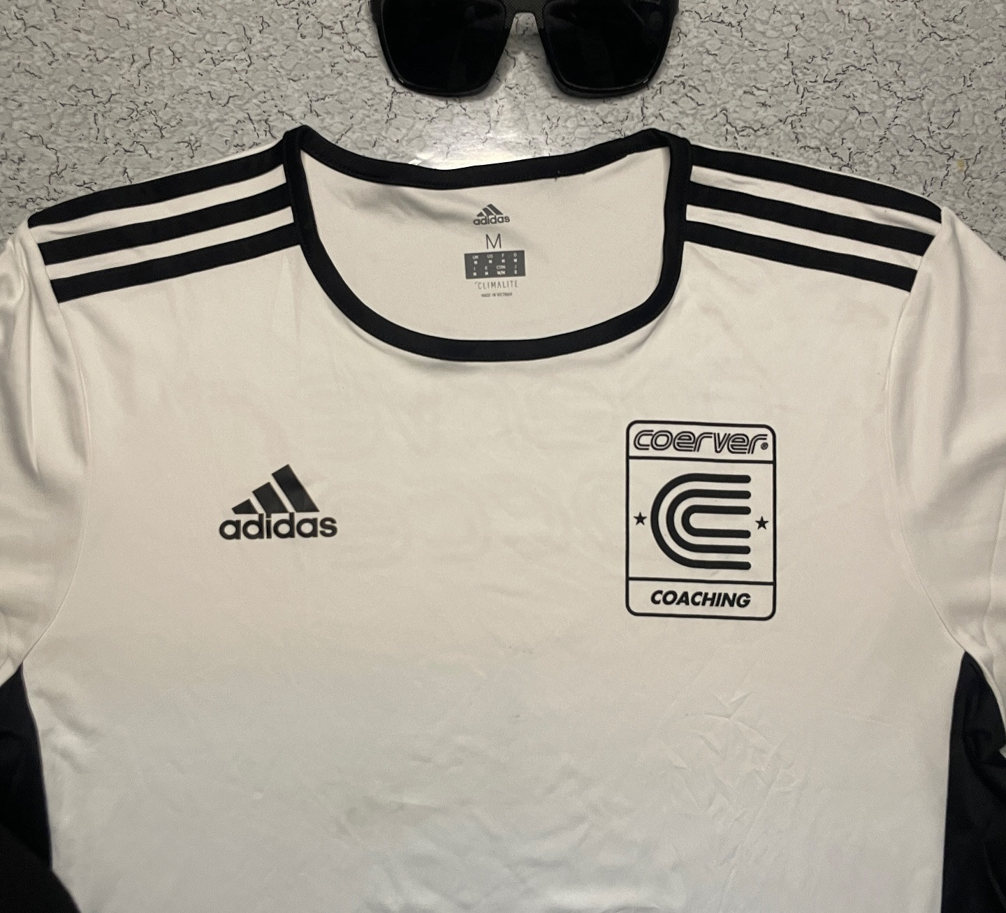 Adidas Football Jersey White Size L