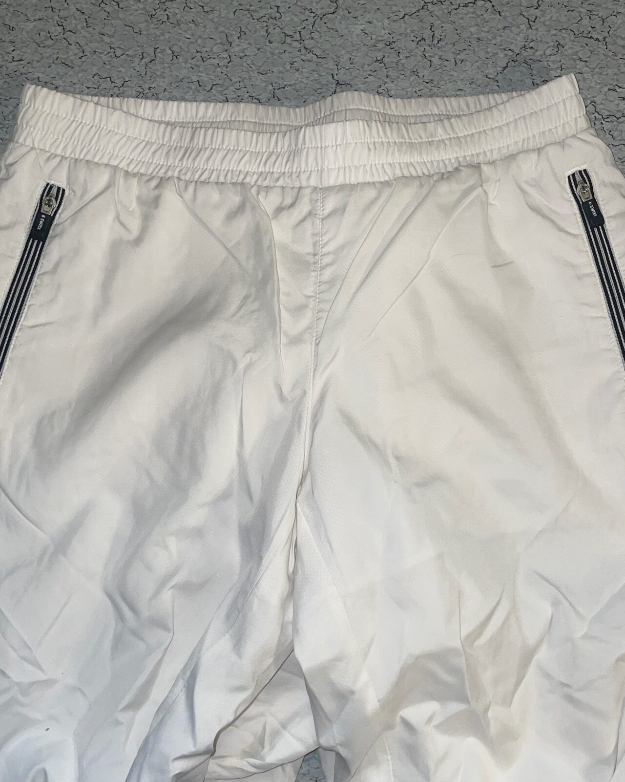 KWISS TRACK PANT SIZE M WHITE
