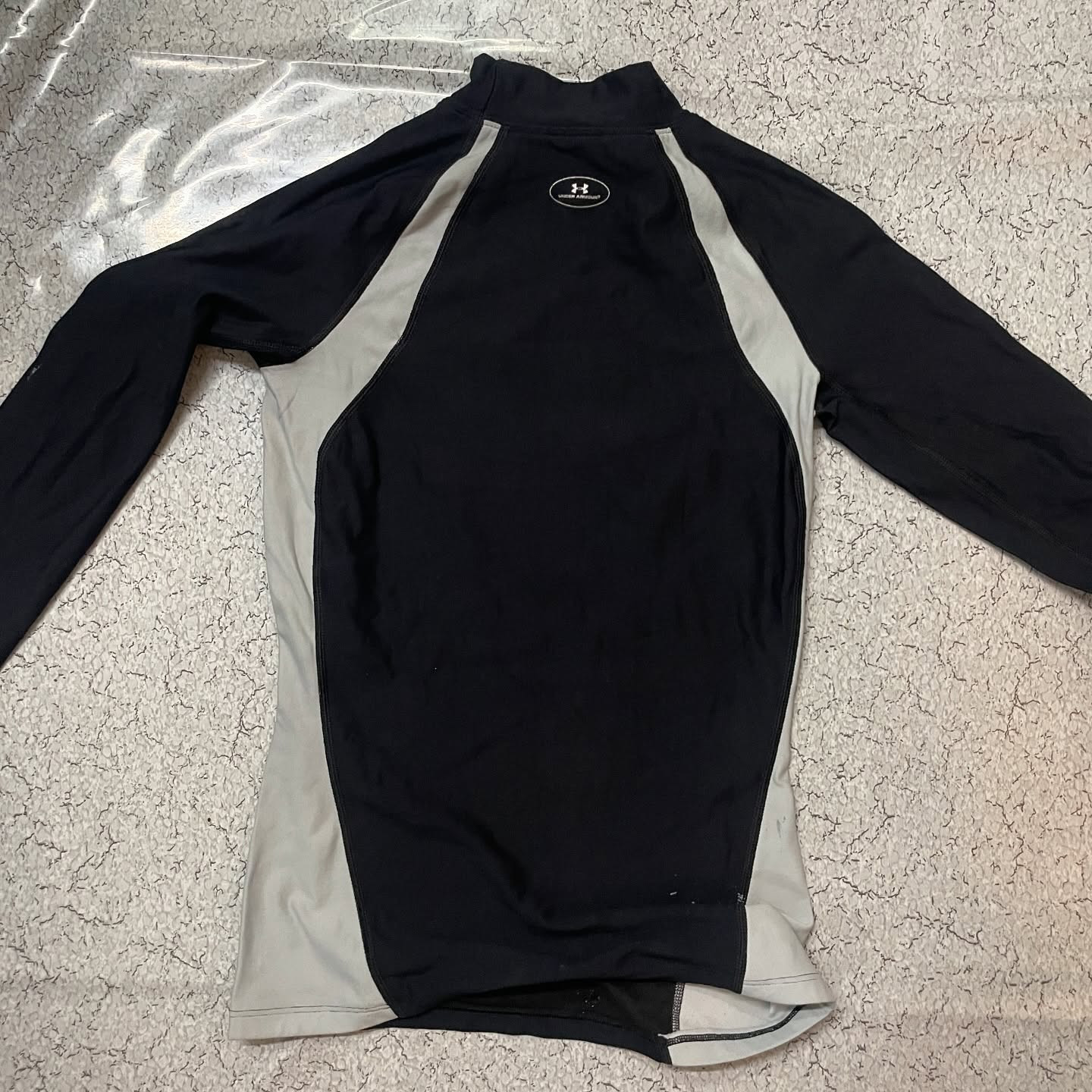 Under Armour High Neck Tshirt Black XS