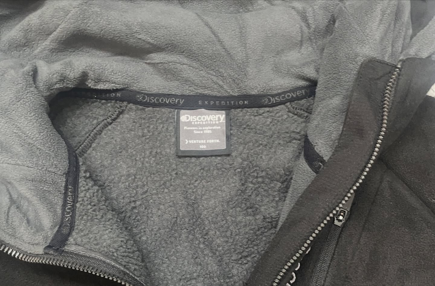 Discovery Expedition Quilted Fleece hooded Jaciket M