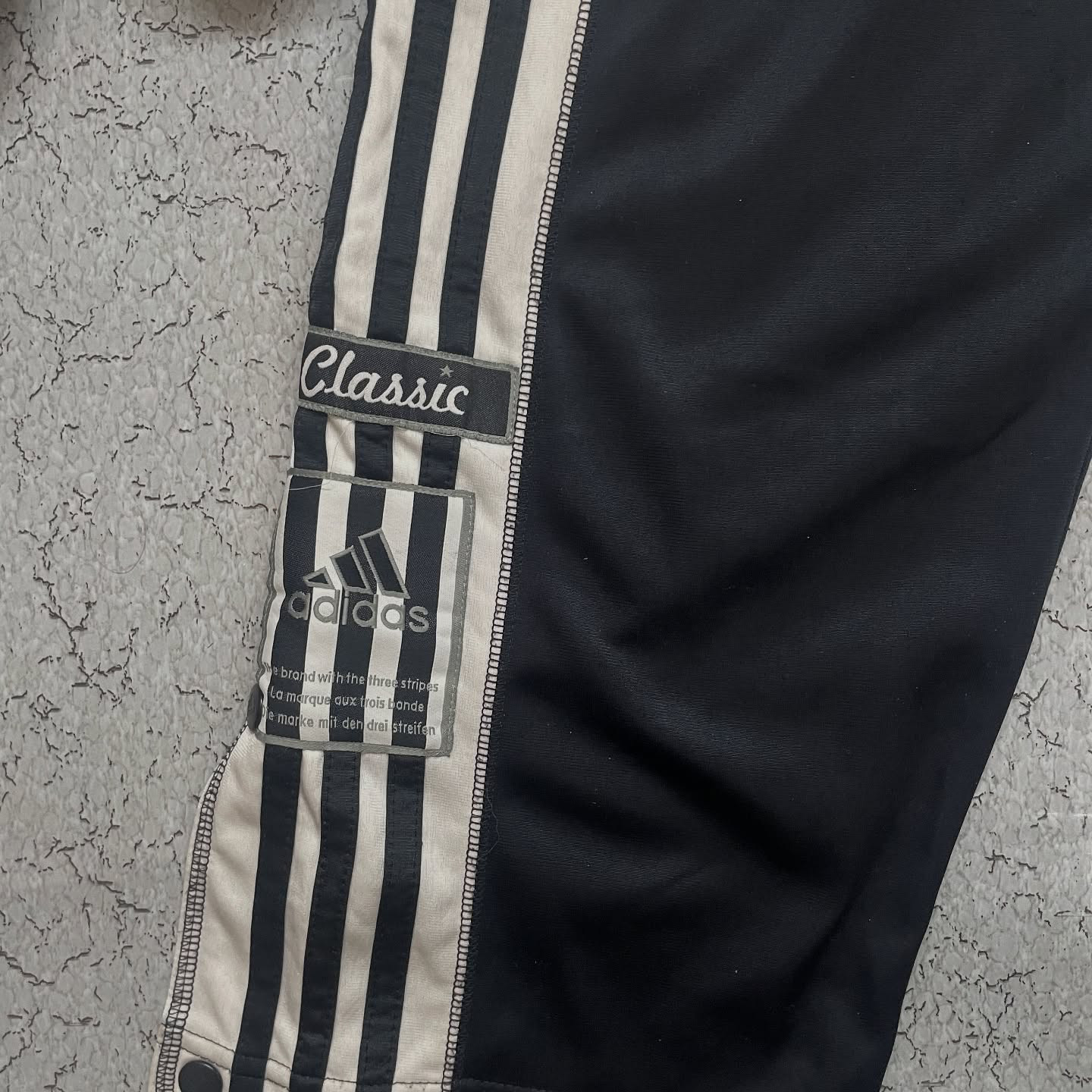 Adidas Button Type Track Pant Size S