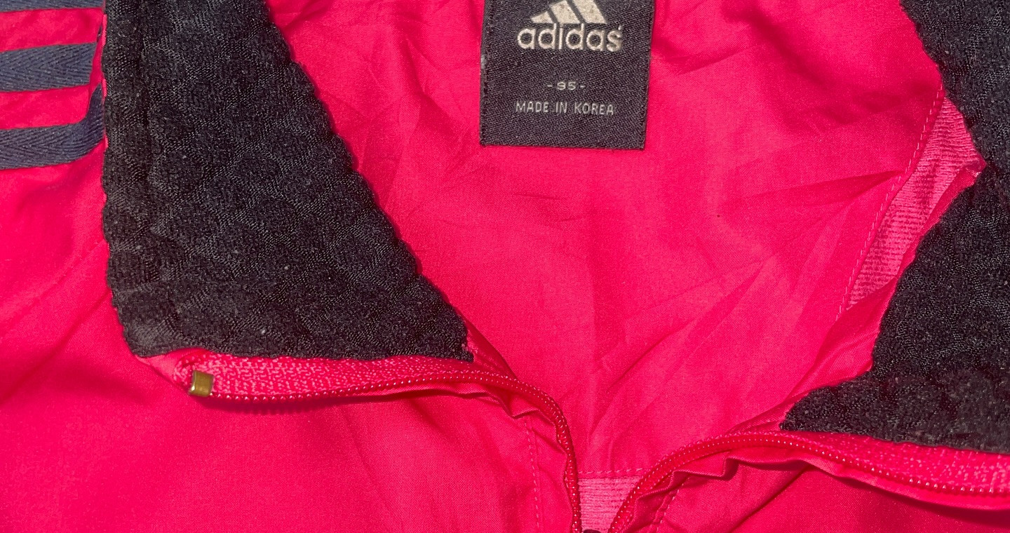 Adidas Track Jacket Women Size L Pink