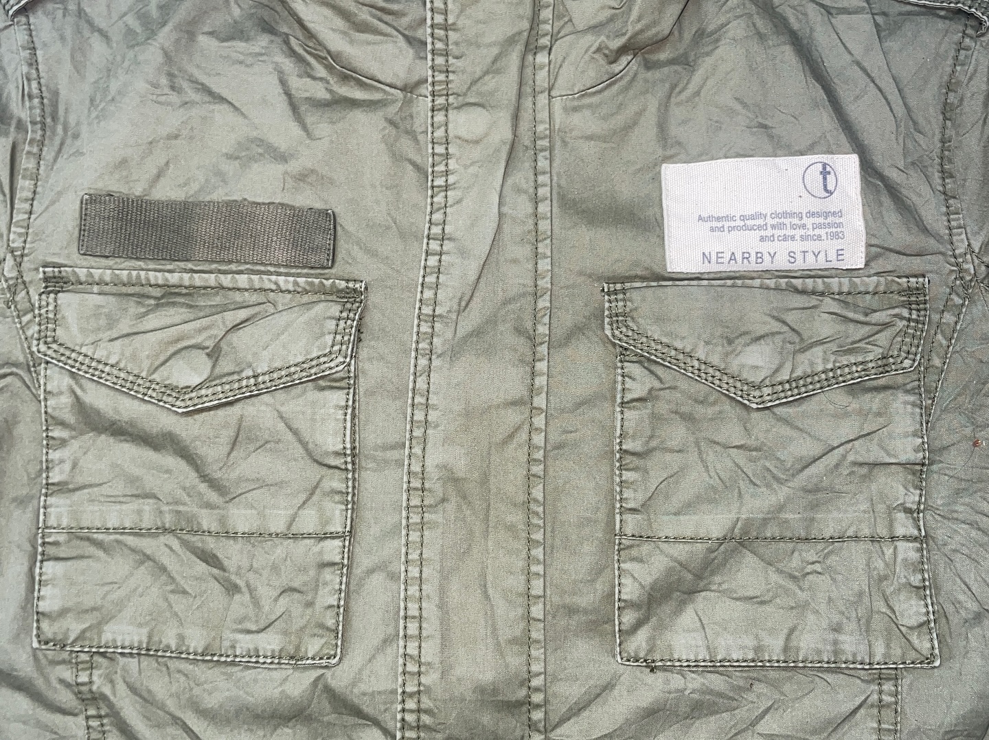 Bogor Jaket Parka Pocket Tbj Nerby Green Army M