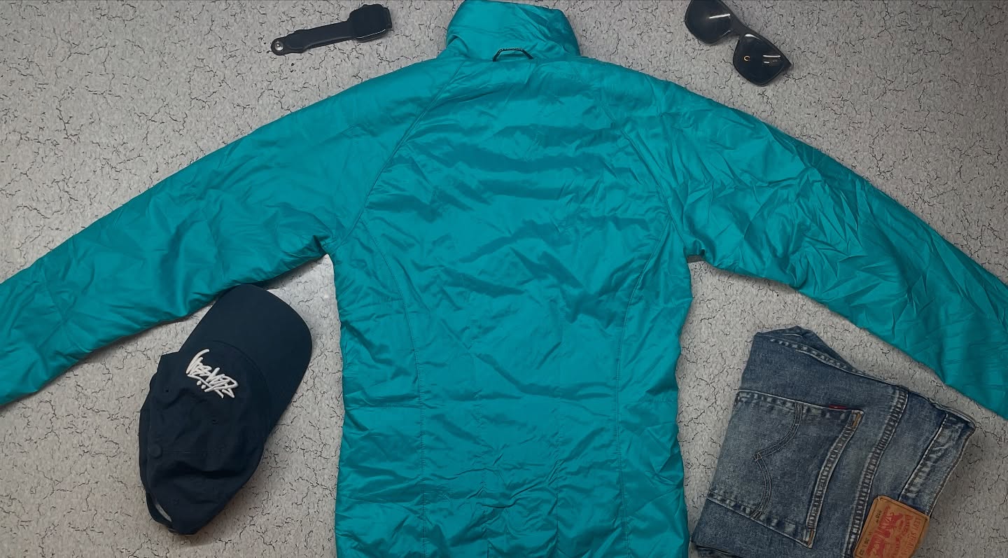 Adidas Women Puffer Jacket Size S Sky Blue