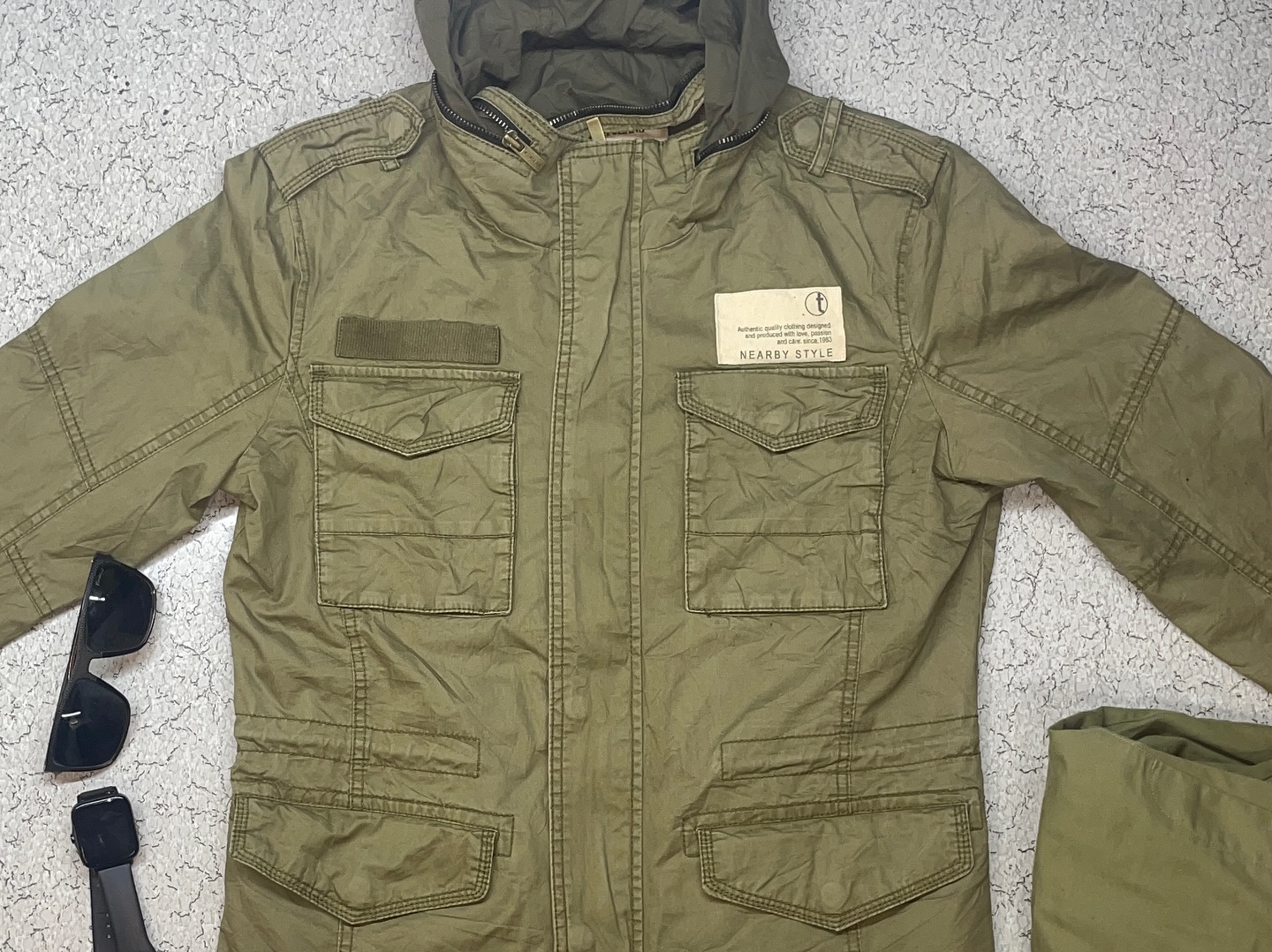 Bogor Jaket Parka Pocket Tbj Nerby Green Army M