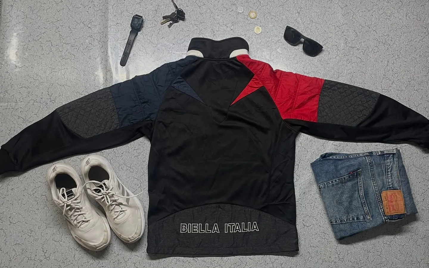 Fila Bella Italia Winter Track Jacket Size M