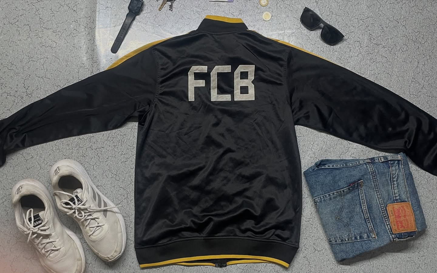 Nike Fc Barcelona Track Jacket Black Size M