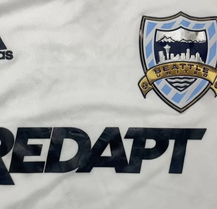 Adidas Seatle United Jersey Size S White