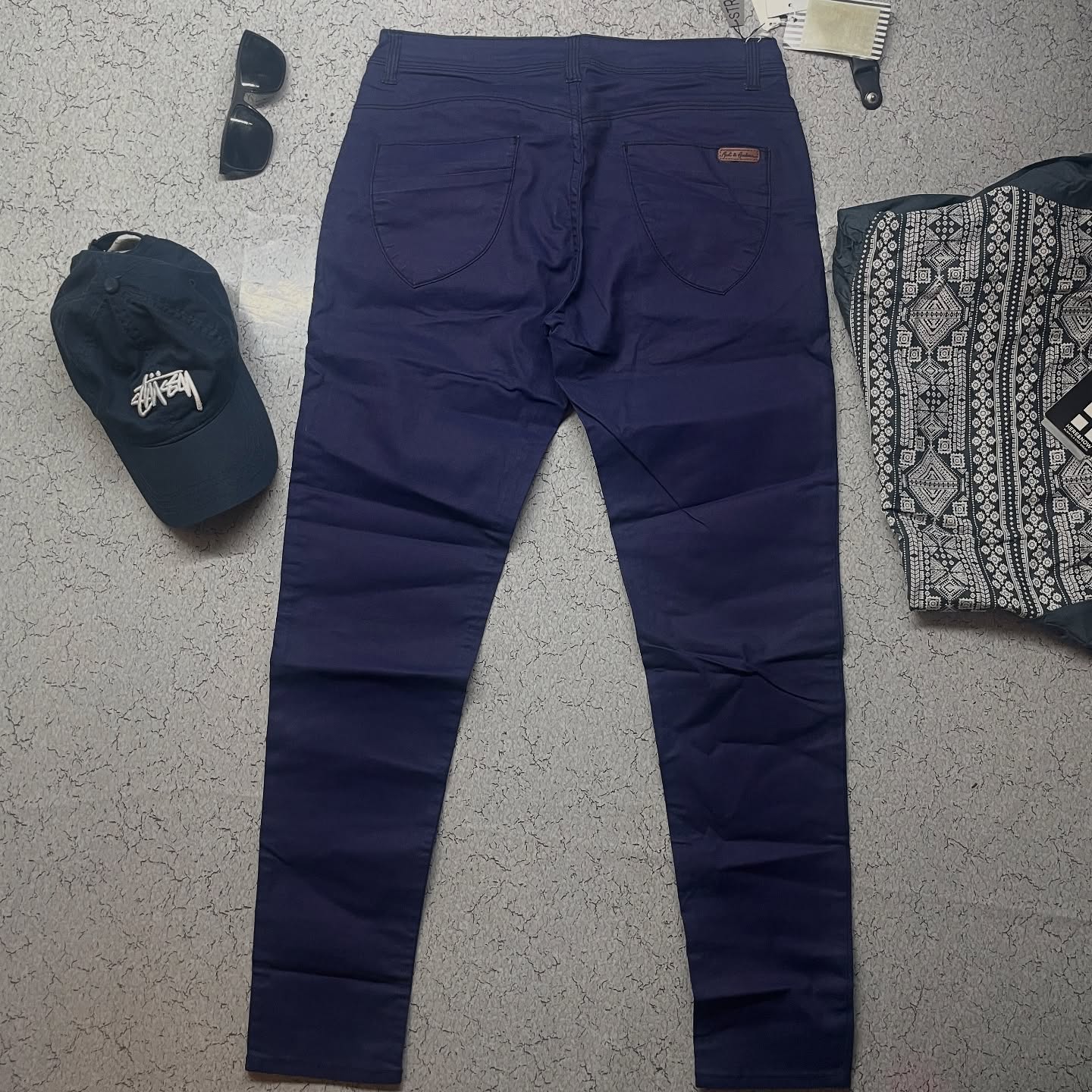 ROADSTER WOMEN'S JEANS DARK BLUE SIZE 32