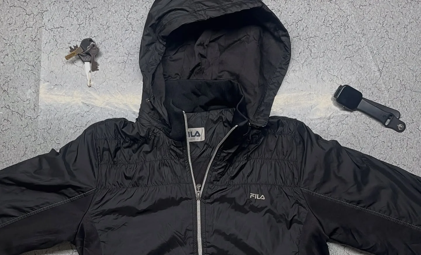 Fila Women Hooded Jacket Black S