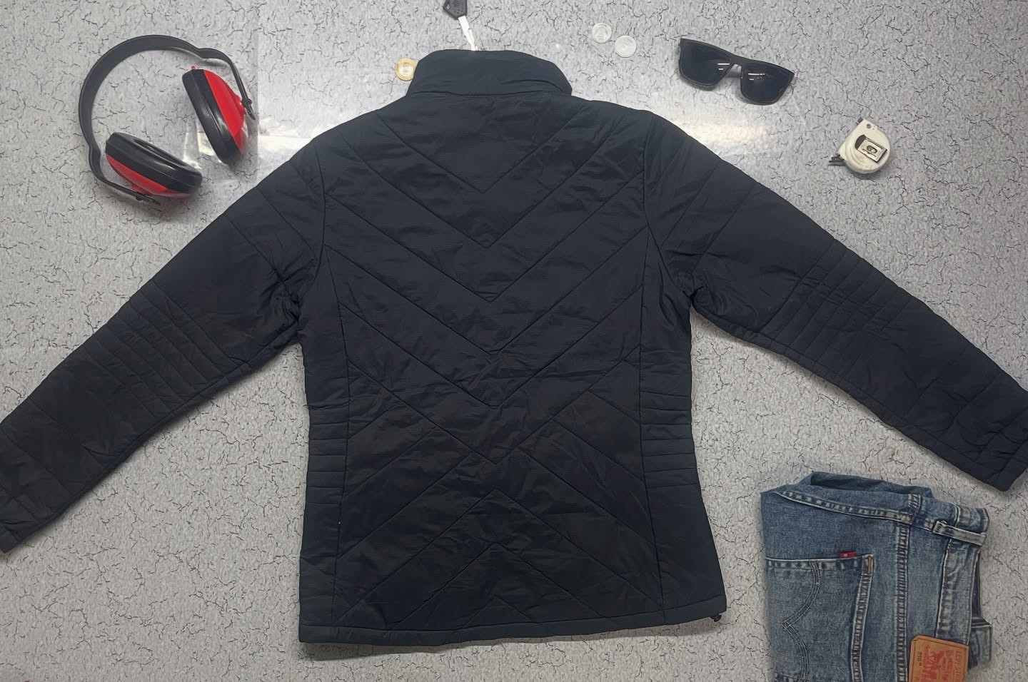 The North Face Puffer Jacket Size S Black