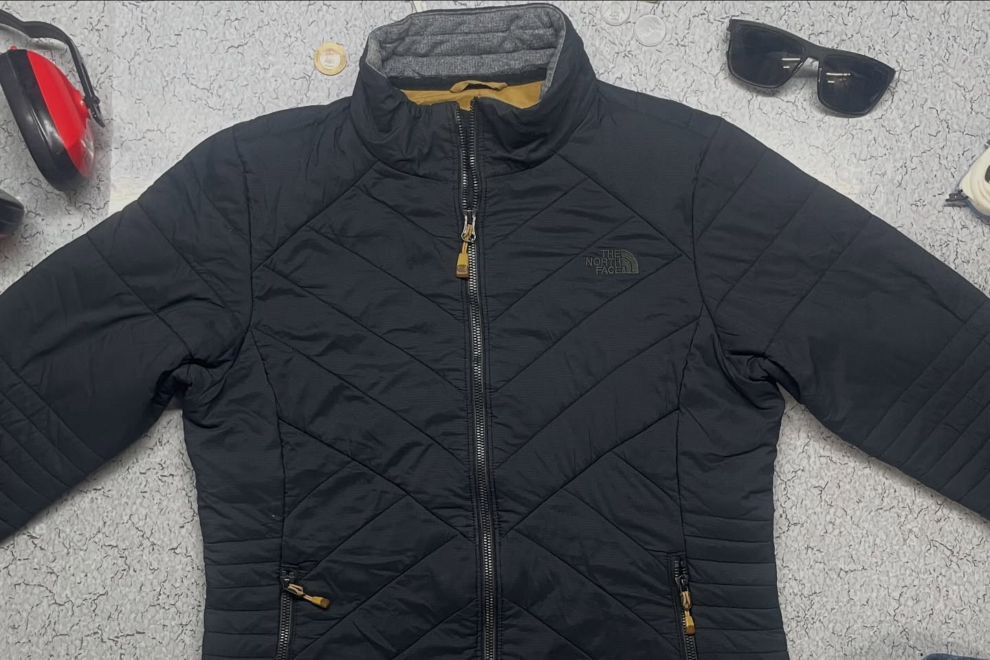 The North Face Puffer Jacket Size S Black