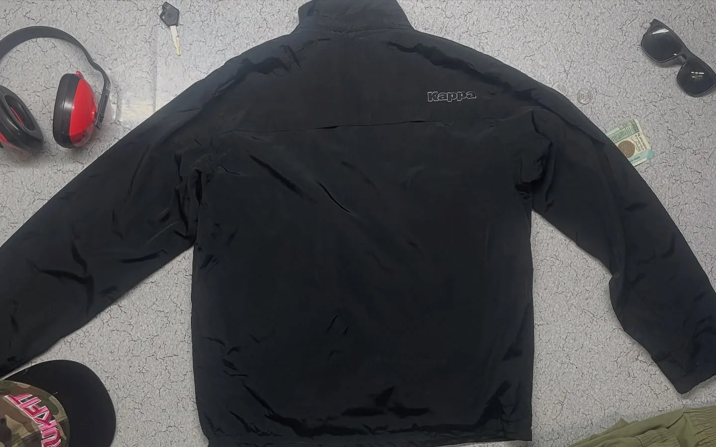 Kappa WindCheater Jacket Black L