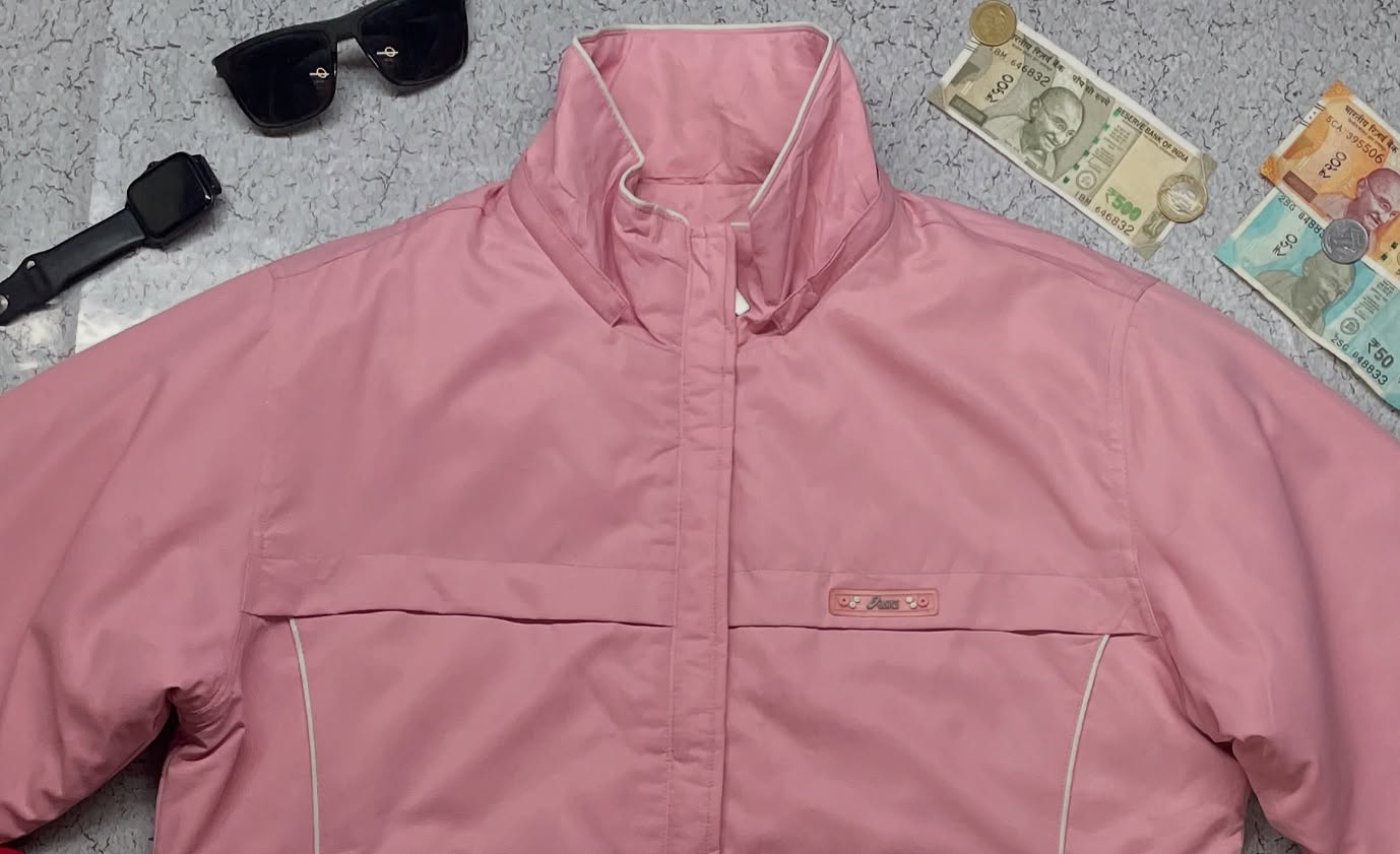 Aiscs Women's Winter Hooded Jacket XL Pink
