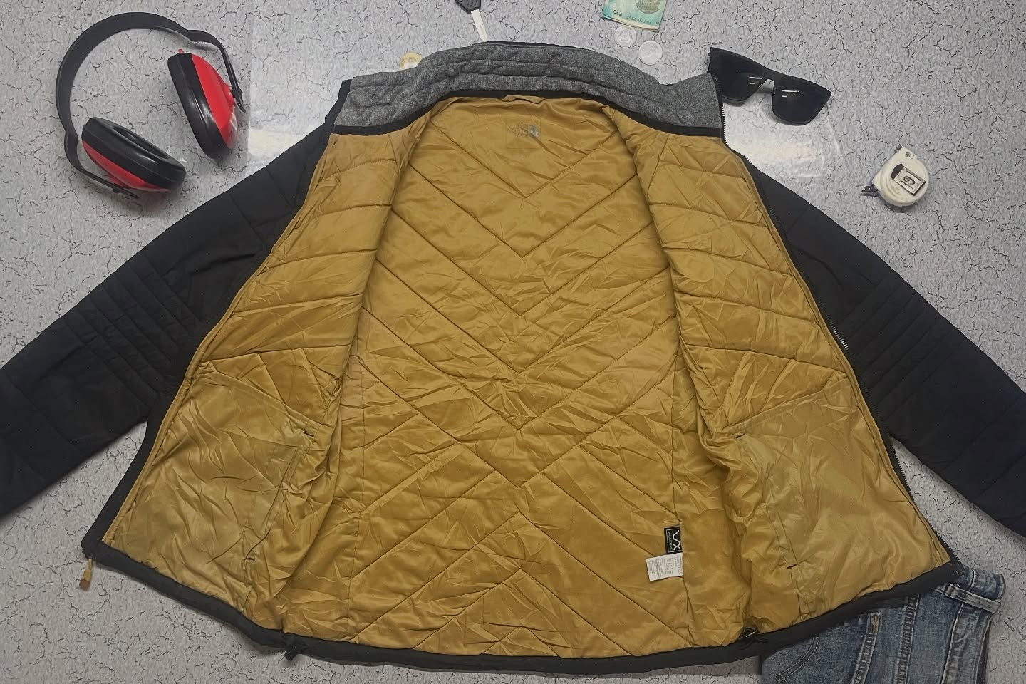The North Face Puffer Jacket Size S Black