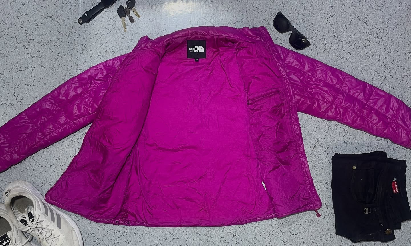 The North Face Puffer Jacket Size M Pink