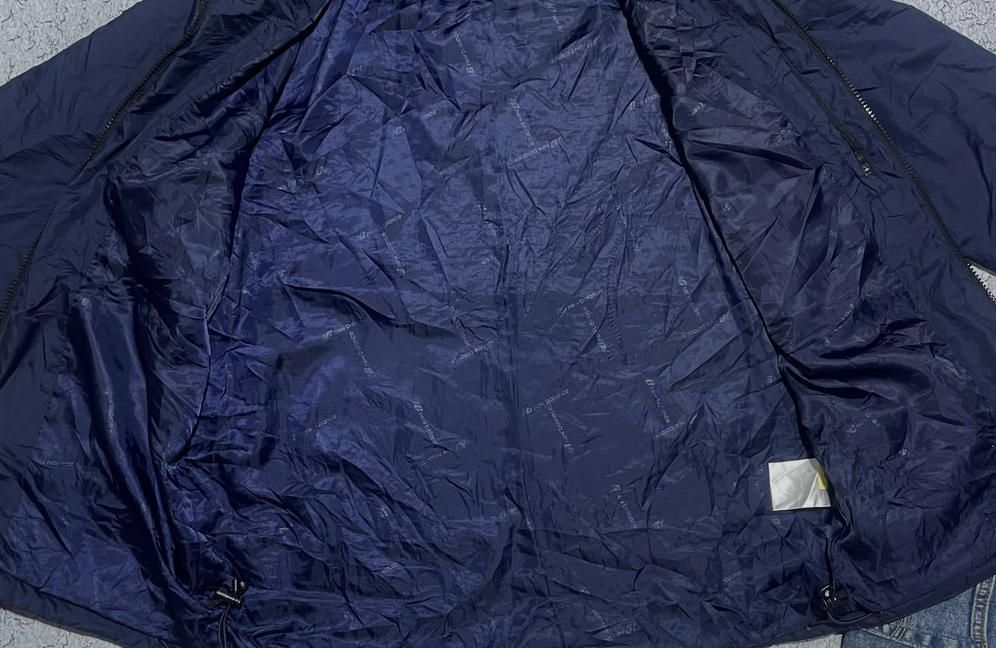 New Balance Puffer Jacket Size M Colour Blue