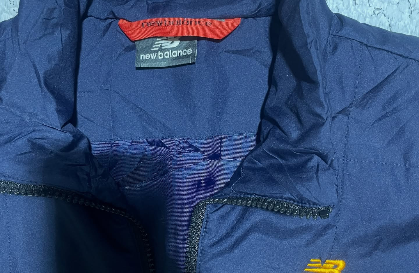 New Balance Puffer Jacket Size M Colour Blue