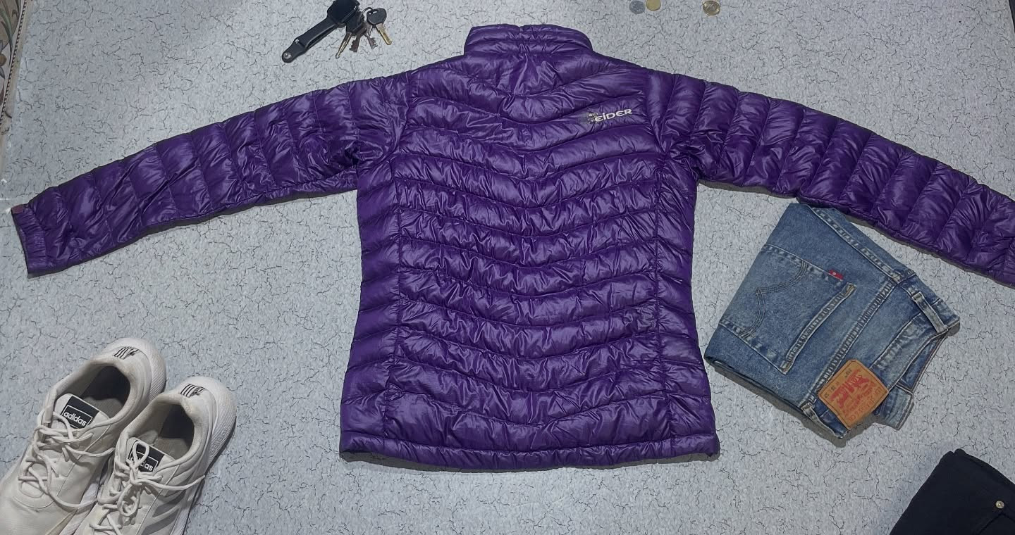 Eider 800 Puffer Dark Purle Jacket Size S