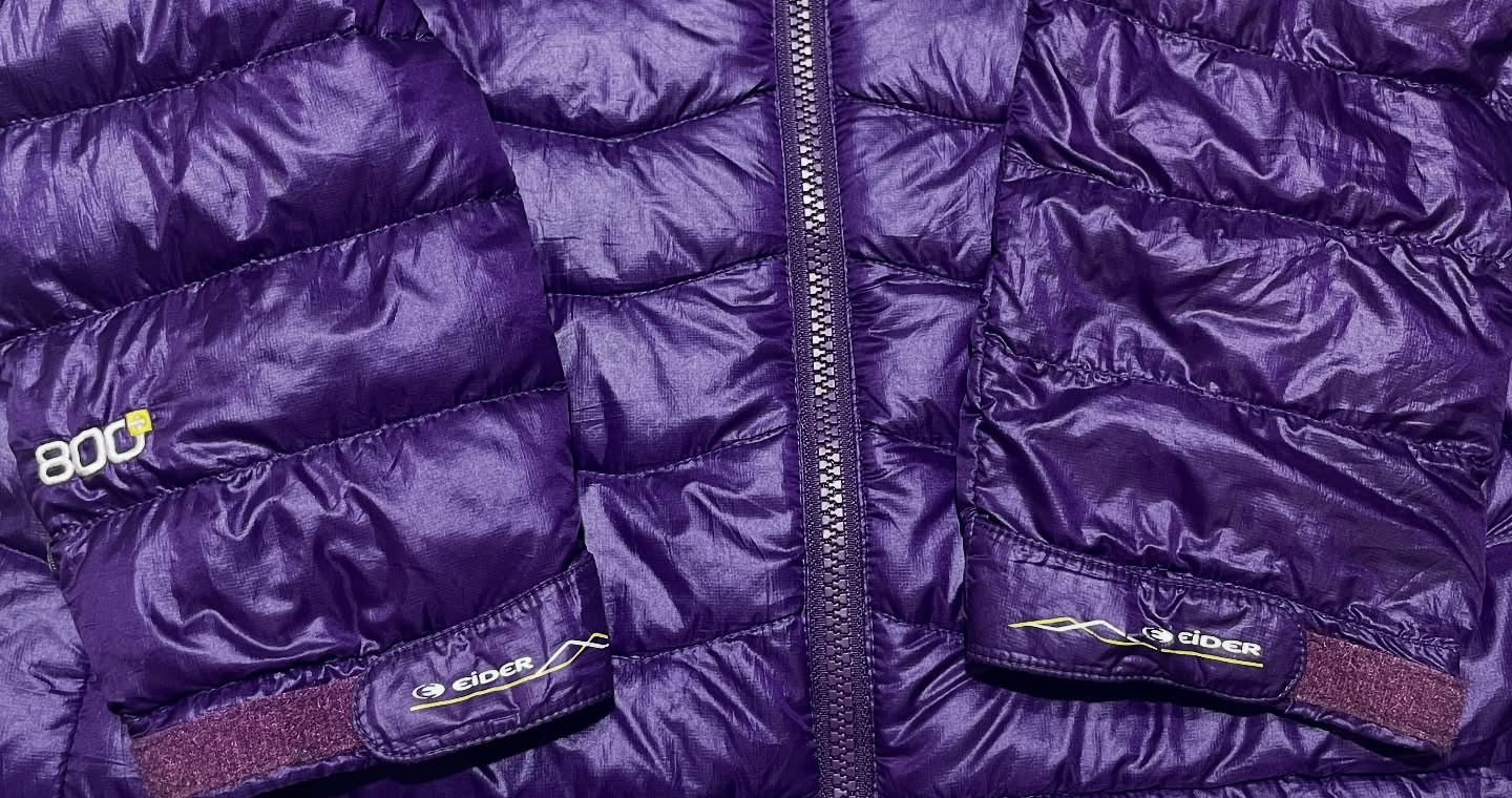 Eider 800 Puffer Dark Purle Jacket Size S