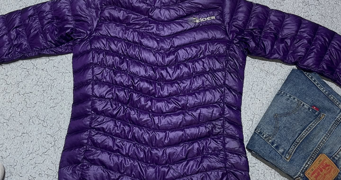 Eider 800 Puffer Dark Purle Jacket Size S